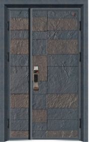 豪华铸铝门系列LL-1021-铸铝门